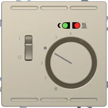   Schneider Electric Merten MTN5764-6033 padlótermosztát 10A 250V AC  szahara - System-D (D-Life / D-Antik)