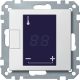 Schneider Merten MTN5775-0000 programozható érintőképernyős univerzális termosztát AC 250 V, 50 Hz, 16A