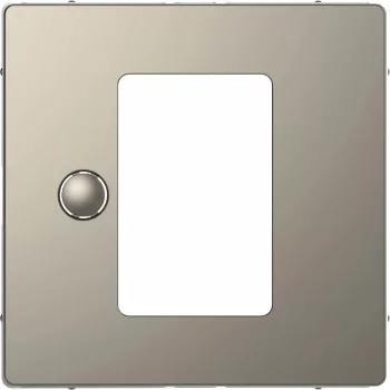   Schneider MTN5775-6050 nikkel burkolat érintőképernyős termosztát betétekhez (Merten D-Life)