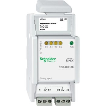   Schneider Electric MTN644492 Merten-KNX REG-K/4x10 bináris bemenet