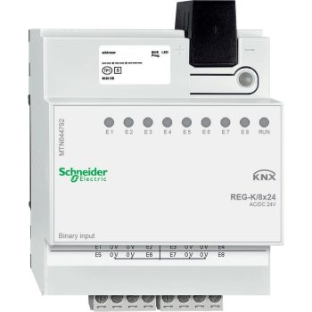   Schneider Electric MTN644792 Merten-KNX REG-K/8x24 bináris bemenet