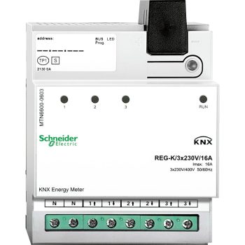   Schneider Electric MTN6600-0603 KNX fogyasztásmérő REG-K/3x230V/16A