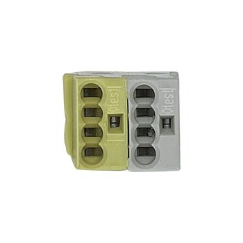   Schneider Electric MTN689702 Merten-KNX buszcsatoló sorkapocs, fehér/sárga