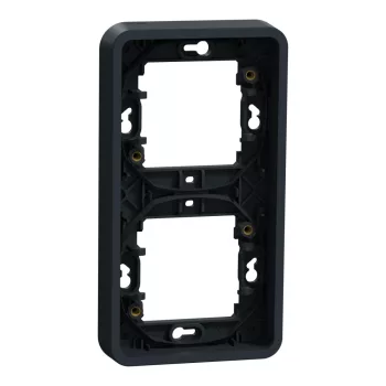   Schneider MUR34151 MUREVA Styl Kettes keret, függőleges, antracitszürke