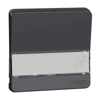Schneider Mureva Styl MUR34203 billentyű jelzőfényes címketartóval antracitszürke IP55