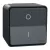 Schneider Electric Mureva Styl MUR35033 IP55 vízmentes kétpólusú kapcsoló (102), antracitszürke, komplett szerelvény, falon kívüli, vízmentes (IP55) 10A 250 ( MUR35033 ).