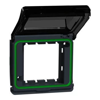 Schneider Mureva Styl MUR35110 adapter Unica (NU) készülékekhez antracitszürke IP55