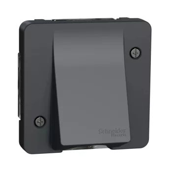   Schneider MUR37931 MUREVA Styl Kábelkivezető, antracitszürke