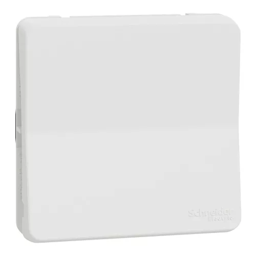 Schneider Mureva Styl MUR39027 egypólusú nyomógomb (101N) polárfehér IP55
