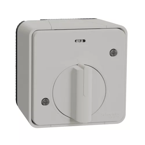 Schneider Mureva Styl MUR39067 mechanikus időkapcsoló polárfehér IP55