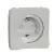 Schneider Mureva Styl MUR39134 2P+F csatlakozóaljzat polárfehér IP55
