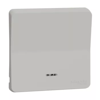   Schneider MUR39204 MUREVA Styl Billentyű, fényjelzős, polárfehér