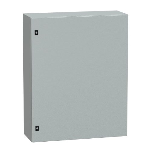 Schneider Electric Spacial CRN NSYCRN108300 Falra szerelhető fém szekrény, Teli ajtóval, 1000x800x300, IP66, szerelőlap nélkül, Spacial CRN (Schneider NSYCRN108300)