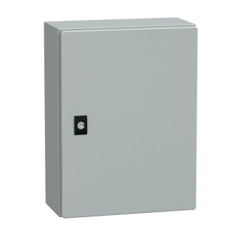   Schneider Electric NSYCRN43150P Elosztószekrény teli ajtóval és szerelőlappal 400x300x150