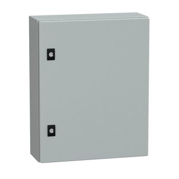   Schneider Electric NSYCRN54150P Elosztószekrény teli ajtóval és szerelőlappal 500x400x150