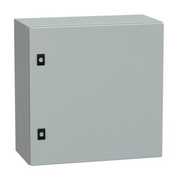   Schneider Electric NSYCRN55250P Elosztószekrény teli ajtóval és szerelőlappal 500x500x250