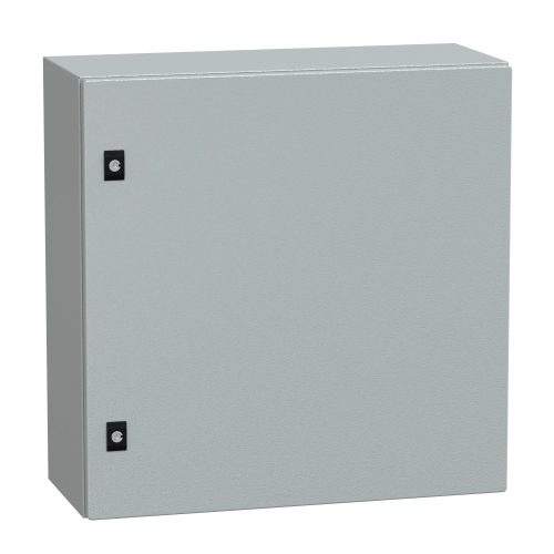 Schneider Electric Spacial CRN NSYCRN66250 Falra szerelhető fém szekrény, Teli ajtóval, 600x600x250, IP66, szerelőlap nélkül, Spacial CRN (Schneider NSYCRN66250)
