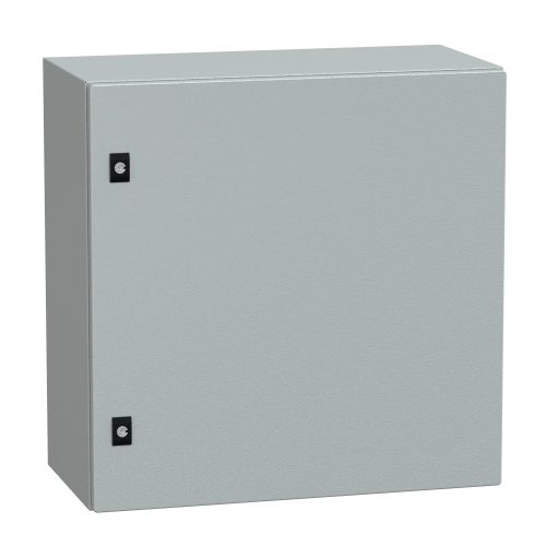 Schneider Electric Spacial CRN NSYCRN66300 Falra szerelhető fém szekrény, Teli ajtóval, 600x600x300, IP66, szerelőlap nélkül, Spacial CRN (Schneider NSYCRN66300)