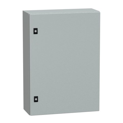 Schneider Electric Spacial CRN NSYCRN75200 Falra szerelhető fém szekrény, Teli ajtóval, 700x500x200, IP66, szerelőlap nélkül, Spacial CRN (Schneider NSYCRN75200)