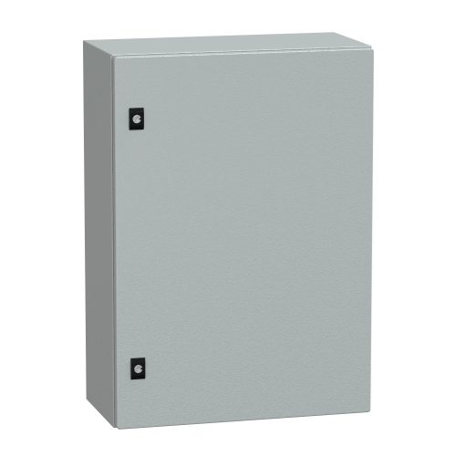 Schneider Electric Spacial CRN NSYCRN75250 Falra szerelhető fém szekrény, Teli ajtóval, 700x500x250, IP66, szerelőlap nélkül, Spacial CRN (Schneider NSYCRN75250)