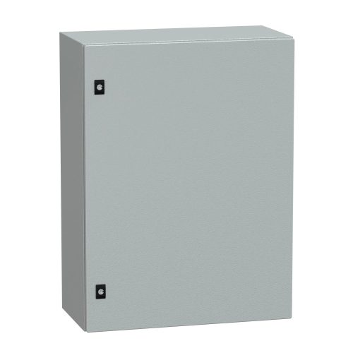 Schneider Electric Spacial CRN NSYCRN86300 Falra szerelhető fém szekrény, Teli ajtóval, 800x600x300, IP66, szerelőlap nélkül, Spacial CRN (Schneider NSYCRN86300)