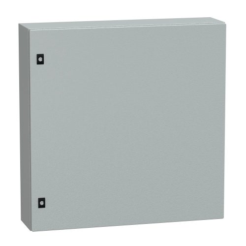 Schneider Electric Spacial CRN NSYCRN88200 Falra szerelhető fém szekrény, Teli ajtóval, 800x800x200, IP66, szerelőlap nélkül, Spacial CRN (Schneider NSYCRN88200)