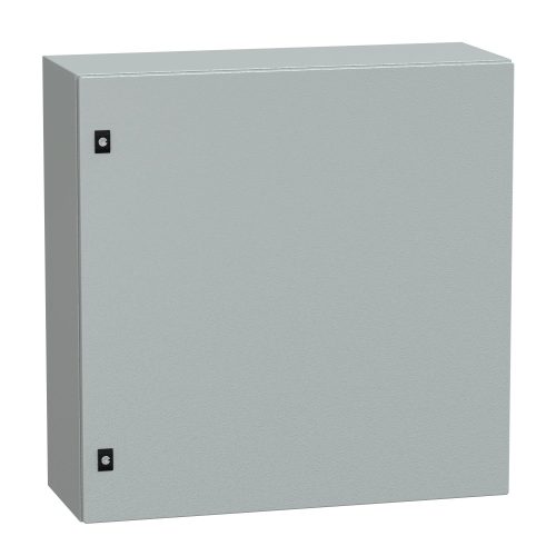 Schneider Electric Spacial CRN NSYCRN88300 Falra szerelhető fém szekrény, Teli ajtóval, 800x800x300, IP66, szerelőlap nélkül, Spacial CRN (Schneider NSYCRN88300)