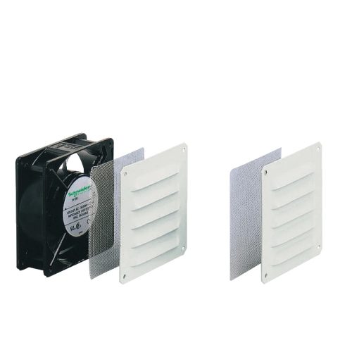 Schneider Electric NSYCVF54M230MM2 Szűrőventilátor 54m3/h 230V 2rács+2filter