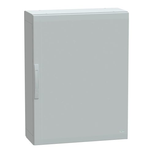 Schneider Electric NSYPLA1073G Thalassa PLA műanyag álló szekrény, teli ajtóval, 1000x750x320, IP65, szerelőlap nélkül, 1 ajtós