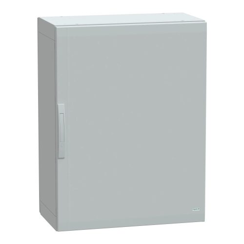 Schneider Electric NSYPLA1074G Thalassa PLA műanyag álló szekrény, teli ajtóval, 1000x750x420, IP65, szerelőlap nélkül, 1 ajtós