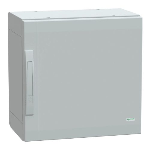 Schneider Electric NSYPLA553G Thalassa PLA műanyag álló szekrény, teli ajtóval, 500x500x320, IP65, szerelőlap nélkül, 1 ajtós