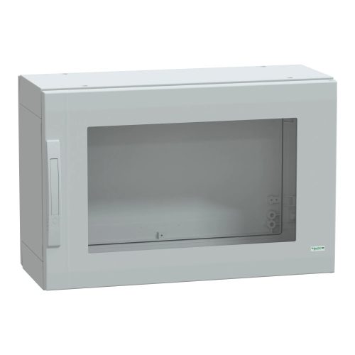 Schneider Electric NSYPLA573TG Thalassa PLA műanyag álló szekrény, átlátszó ajtóval, 500x750x320, IP65, szerelőlap nélkül, 1 ajtós