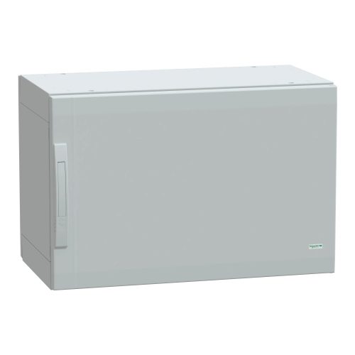 Schneider Electric NSYPLA574G Thalassa PLA műanyag álló szekrény, teli ajtóval, 500x750x420, IP65, szerelőlap nélkül, 1 ajtós