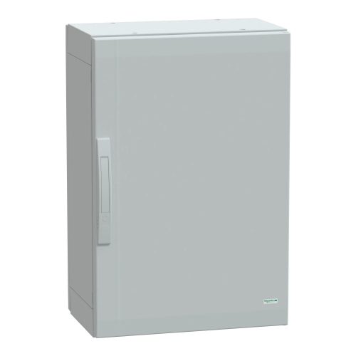 Schneider Electric NSYPLA753G Thalassa PLA műanyag álló szekrény, teli ajtóval, 750x500x320, IP65, szerelőlap nélkül, 1 ajtós