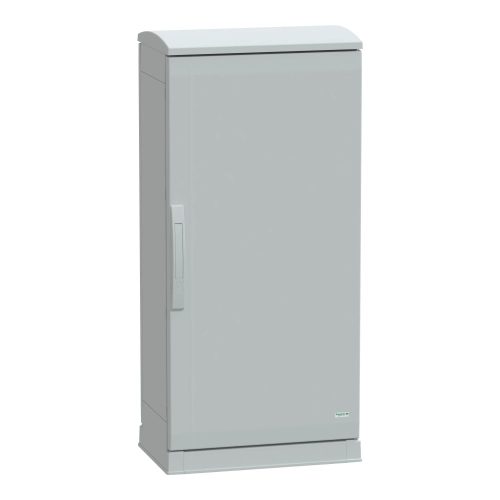 Schneider Electric NSYPLAZT1053G Thalassa PLAZT műanyag álló szekrény (Nyitott felső és alsó rész), teli ajtóval, 1000x500x320, IP44, szerelőlap nélkül, 1 ajtós