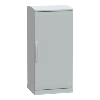   Schneider Electric NSYPLAZT1054G Thalassa PLAZT műanyag álló szekrény (Nyitott felső és alsó rész), teli ajtóval, 1000x500x420, IP44, szerelőlap nélkül, 1 ajtós