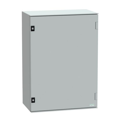 Schneider Electric NSYPLM75G Thalassa PLM műanyag szekrény, teli ajtóval, 747x536x300, IP66, szerelőlap nélkül