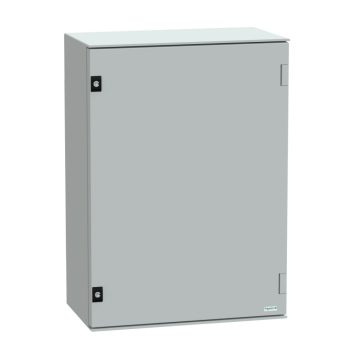   Schneider Electric NSYPLM75PG Thalassa PLM műanyag szekrény, teli ajtóval, 747x536x300, IP66, fém szerelőlappal