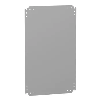   Schneider Electric NSYPMM75 fém szerelőlap 500x750mm vagy 750x500mm (magxszél) Thalassa PLA szekrényekhez, szerelőlap mérete 390x625mm