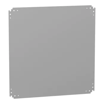   Schneider Electric NSYPMM77 fém szerelőlap 750x750mm (magxszél) Thalassa PLA szekrényekhez, szerelőlap mérete 640x625mm