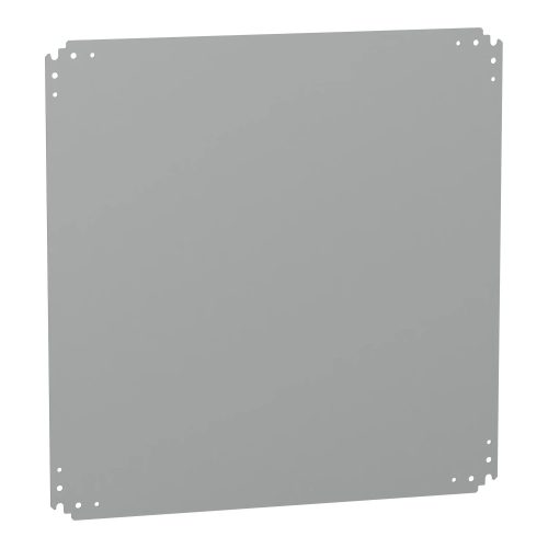 Schneider Electric NSYPMM77 fém szerelőlap 750x750mm (magxszél) Thalassa PLA szekrényekhez, szerelőlap mérete 640x625mm