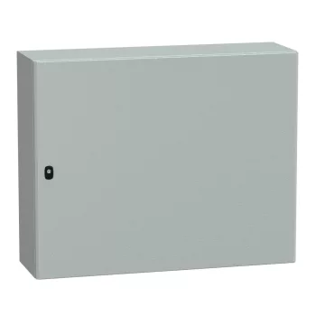   Schneider NSYS3D81030 Spacial S3D Falra szerelhető fém szekrény, Teli ajtóval, 800x1000x300, IP66, szerelőlap nélkül
