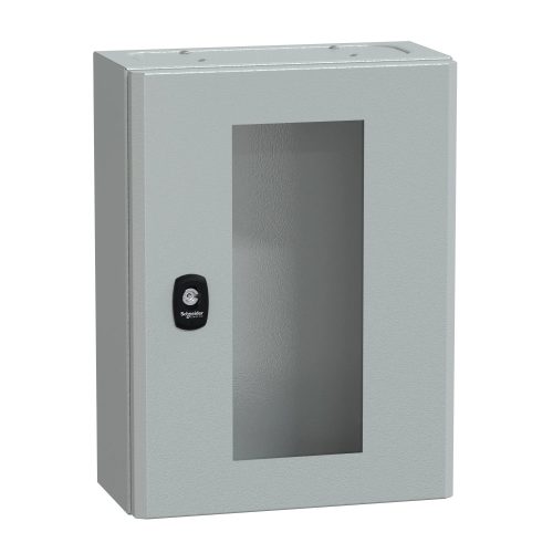 Schneider Electric NSYS3DM4315T S3DM moduláris szekrények H400XW300XD150 üvegajtós