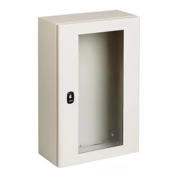   Schneider Electric NSYS3DM7515T S3DM moduláris szekrények H700XW500XD150 üvegajtós