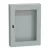 Schneider Electric NSYS3DM8615T S3DM moduláris szekrények H800XW600XD150 üvegajtós