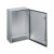 Schneider NSYS3X302515 Spacial S3X Falra szerelhető rozsdamentes acél AISI 304L szekrény, Teli ajtóval, 300x250x150, IP66, szerelőlap nélkül