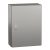 Schneider NSYS3X4315 Spacial S3X Falra szerelhető rozsdamentes acél AISI 304L szekrény, Teli ajtóval, 400x300x150, IP66, szerelőlap nélkül