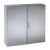 Schneider NSYS3X601230 Spacial S3X Falra szerelhető rozsdamentes acél AISI 304L szekrény, Teli ajtóval, 600x1200x300, IP66, szerelőlap nélkül
