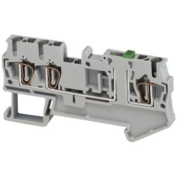   Schneider Electric NSYTRR23SC Késes rugós egyszintes bontókapocs 1x2 csatlakozás 5,2 mm 2,5 mm2 20A-es