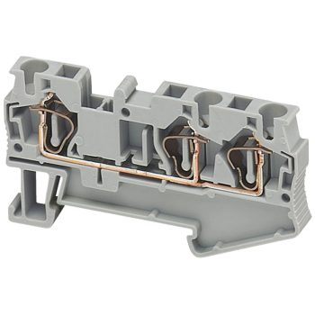   Schneider Electric NSYTRR43 Rugós egyszintes átkötőkapocs 1x2 csatlakozás 6,2 mm 4 mm2 32A-es
